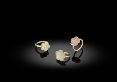 Ringen uit de ‘Petals’ collectie.